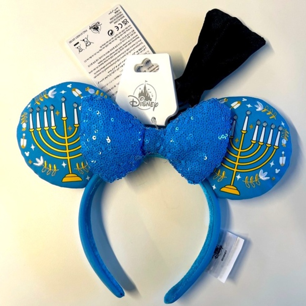 DISNEY Hanukkah Minnie Ears Headband